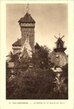 High Koenigsbourg CPA the belfry and the mill (millet)