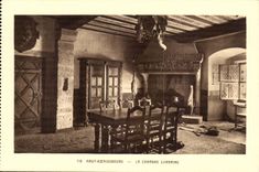 High Koenigsbourg CPA the Lorraine room