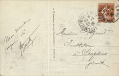 Mulhouse CPA the post office building and the canal