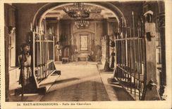 High koenigsbourg CPA Room of the knights