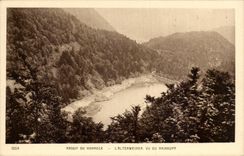 Mountain of Hohneck CPA the altenweiher seen of Rainkopf