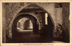 Villefranche on Sea CPA Old passage
