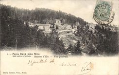 Peira untergrub nahe Nizza CPA Station der Sommer Ansicht