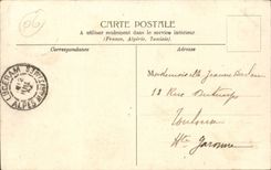 Peira untergrub nahe Nizza CPA Station der Sommer Ansicht