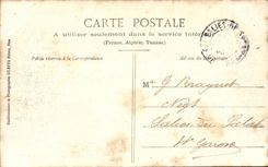 CPA Linie des Sudens von Frankreich Saint Martin des VAr und von Tal von Esteron