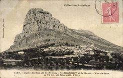 Linie des Sudens von Str Jeannet und das bAou Frankreich-CPA