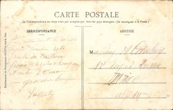 Linie des Sudens von Str Jeannet und das bAou Frankreich-CPA