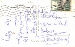 Nette - Cimiez - Absetzung von Breci - CPA