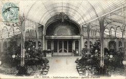 Nettes - Innenraum des Kasino-Wintergartens - CPA