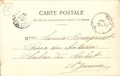 Karneval Nizza - Kampf von Confetti - CPA blodelt Pierrot Pierrots TOP herum