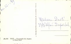 Nettes - Weg Englisch und des Ruhl Hotels - CPA