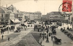 Nettes - der Massena Platz - CPA