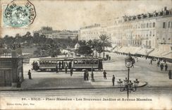 Nettes CPA setzt Massena die neuen Garten und das Massena auftrat