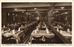 Nettes CPA Cyrano das Strassenkreuz des Marmors wieder herstellt