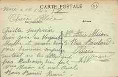 Nettes CPA eine Ecke des allgemeinen Gartens