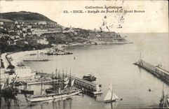 Netter CPA Eingang der Boreinfassung und des Einfassungsbors