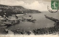 Nettes CPA Hereinkommen des Hafens