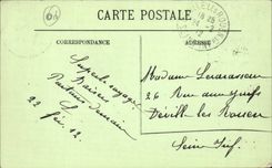 Nettes CPA Hereinkommen des Hafens