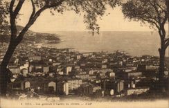 Nette CPA Ansicht durch die Olivebaume