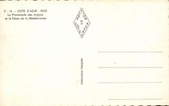 Nettes CPA der Weg von Englisch und von Gaumen vom Mittelmeer