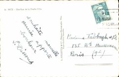 Nettes CPA eine Strasse der alten Stadt