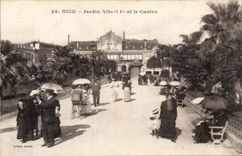 Nettes CPA Garden Albert 1 und das Kasino