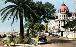 Nettes CPA der Weg von Englisch und von Negresco