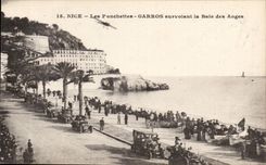 Nettes CPA Ponchettes Garris Fliegen uber Bucht der Engel