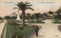 Nettes CPA der allgemeine Garten