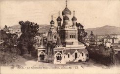 Nettes CPA die russische Kathedrale (Stoecklin) (Russain Kirche)