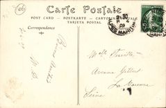 Nettes CPA der allgemeine Garten