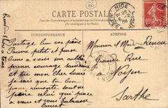 Nettes CPA das Port (Boot)