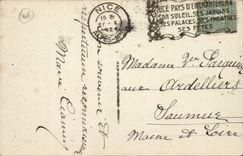 Nettes CPA der Gaumen des Piers