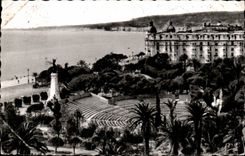 Nettes CPA der Garten Albert das 1 Freilufttheater