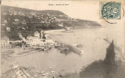 Nettes CPA Hereinkommen des Hafens