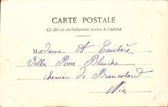 Interior Cannes CPA of the old castle St Honorat