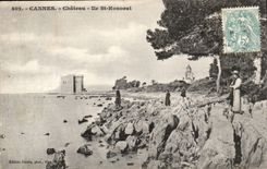 Cannes CPA Chateaau Island St Honorat