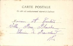 Cannes CPA Castle St honorat