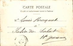 Cannes CPA the beach and the mount Knight