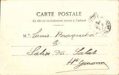 Interior Cannes CPA of the old castle St Honorat