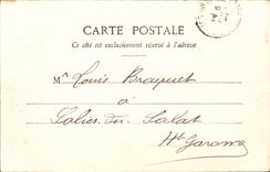 Cannes CPA Boulevard of the Small cross