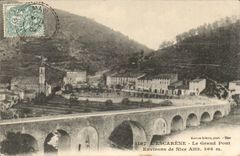 L'Escarene CPA Le grand pont Environs de Nice