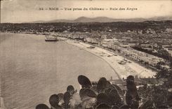 Nettes CPA gesehen von der Schloss Bucht der Engel