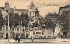 Nettes CPA Bassin der Gambetta Garten