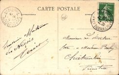 Nettes CPA Bassin der Gambetta Garten