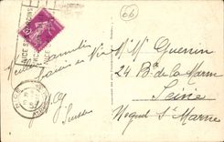 Nettes CPA der Weg von Englisch und von Gaumen vom Mittelmeer