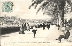 Cannes CPA Boulevard of the small cross Mount Knight