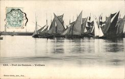 Cannes CPA Entering of the port