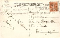 Cannes CPA Sunset on the esterel