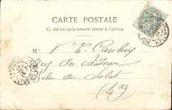 Cannes CPA Old castle St Honorat